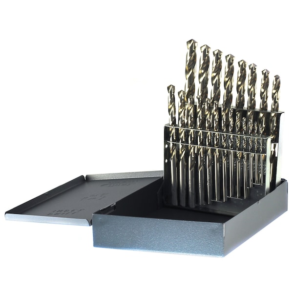 21PC BRIGHT SET 1/16-1/4 BY 64TH 9/32-1/2 BY 32NDS